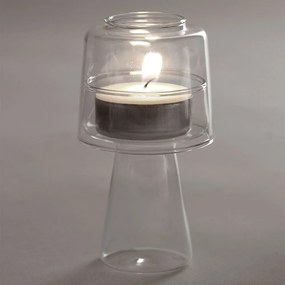 Κηροπήγιο - Ρεσώ Mushroom H12 B0813575 Clear Serax Glass