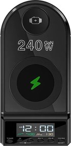 Blitzwolf BW-FW10 ξυπνητήρι με φορτιστή 2xUSB-A, 4xUSB-C, 240W