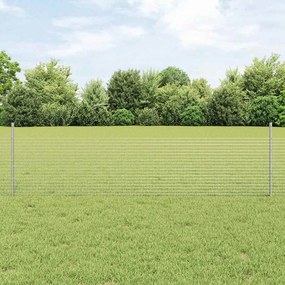 vidaXL Σετ Φράχτη Γαλβανισμένος χάλυβας 25 x 0.5 μ