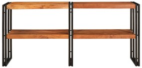 vidaXL Τραπέζι κονσόλας 160x33x75 εκ. Μασίφ χοντροκομμένο ακακία