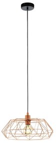 Φωτιστικό Οροφής Carlton 2 49488 Copper Eglo Metal