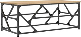 vidaXL Τραπεζάκι Σαλονιού Sonoma Δρυς 100x50x40 εκ. Επεξεργασμένο Ξύλο