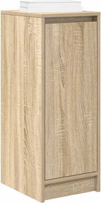vidaXL Παπουτσοθήκη Sonoma Δρυς 29,5x34x76 εκ. από Επεξεργασμένο Ξύλο