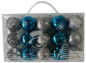 Σετ Χριστουγεννιάτικες μπάλες - 5cm - 15pcs - 231320-231320