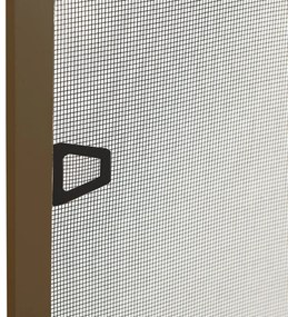 vidaXL Σήτα Εντόμων για Παράθυρα Καφέ 90 x 120 εκ.