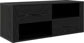 vidaXL Ντουλάπι TV Μαύρη Οξυά 100 x 35 x 40 εκ Επεξεργασμένο ξύλο