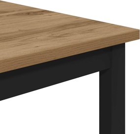 vidaXL Μπαρ σκαμπό 2 τμχ. Artisan Δρυς 40 x 32 x 74 εκ