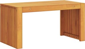 vidaXL Τραπεζάκι Πλευράς Φυσικό Λάδι 70 x 35 x 35 cm