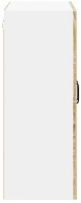 vidaXL Ραφιέρα τοίχου LUCCA Sonoma Δρυς 60 x 31 x 80 εκ.