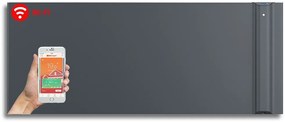 Radialight Klima WiFi 2000 Watt Ανθρακί - Ψηφιακός Θερμοπομπός Διπλής Λειτουργίας