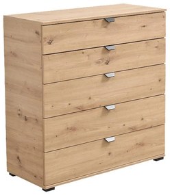 Chest of drawers Duero 5F 90 Artisan Oak 90*40*95 cm