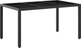 vidaXL Σετ Εξωτερικής Τραπέζης 7 pcs συνθετικό ρατάν