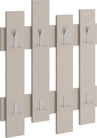Κρεμάστρα τοίχου Wave Megapap χρώμα sandstone 64x4x81εκ.