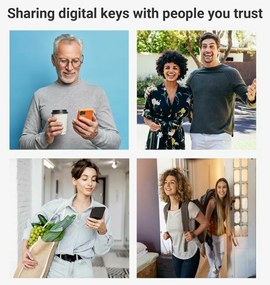 Έξυπνο κλειδαριά Ezviz DL01PRO-DL01CP- Λευκό Γκρι Αλουμίνιο