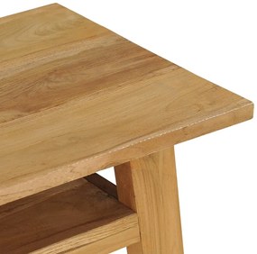 vidaXL Τραπέζι Κονσόλα 120 x 35 x 75 εκ. από Μασίφ Ξύλο Teak