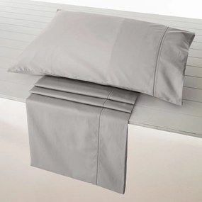 Σεντόνια Nemesis-304 (Σετ 4τμχ) Ατραντέ Light Grey Vesta Home King Size 280x280cm 100% Βαμβακοσατέν