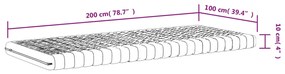 ΣΤΡΩΜΑΤΑ ΑΦΡΟΥ 7 ΖΩΝΩΝ ΣΚΛΗΡ. 20 ILD 2 ΤΕΜ. ΛΕΥΚΑ 100 X 200 ΕΚ. 356364