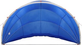 vidaXL Θόλος πισίνας Μπλε 500 x 500 x 236 εκ.