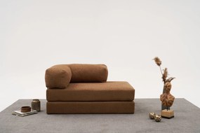 Διθέσιος Καναπές Comfort - Χρώμα Καφέ -140x95x75εκ