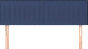 vidaXL Κεφαλάρια Μπλε 144x5x78/88 εκ. Ύφασμα