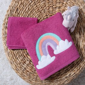 Παιδικές Πετσέτες (Σετ 2τμχ) Nef-Nef Homeware Junior Rainbow Mood 420gsm