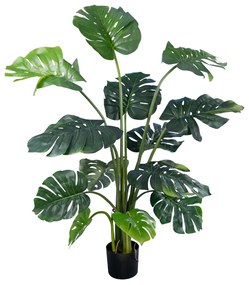 GloboStar® Artificial Garden MONSTERA 20003 Τεχνητό Διακοσμητικό Φυτό Μονστέρα Υ150cm