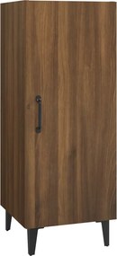 vidaXL Ντουλάπι Καφέ Δρυς 34,5 x 34 x 90 εκ. Επεξεργασμένο Ξύλο