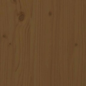 vidaXL Πλαίσιο Κρεβατιού Μελί 75x190 εκ. Ξύλο Πεύκου Small Single