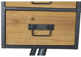 Γραφείο DKD Home Decor Μέταλλο Έλατο (135 x 60 x 95 cm)