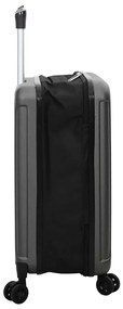 vidaXL Βαλίτσα Σκούρο γκρι 34 x 23 x 55.5 εκ. ΑΒΣ Πλαστικό