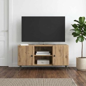 vidaXL Ντουλάπι TV 102 x 34,5 x 50 εκ. Artisan Δρυς Επεξεργασμένο Ξύλο
