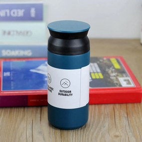 Ανοξείδωτη Κούπα Θερμός 500ml BPA Free - Πετρόλ