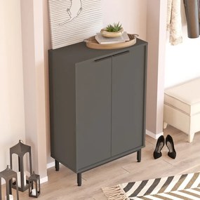 Intrahome Παπουτσοθήκη Kinga 5ραφιών Intrahome σε ανθρακί απόχρωση 72x35.5x105.6εκ | SKU: INTRAPA-287111321