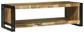 vidaXL Τραπέζι Καφέ 120x50x38 cm Στερεό Ξύλο Μάνγκο