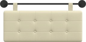 vidaXL Κρεμαστό Κεφαλάρι Επιτοίχιο Τεχνητό Δέρμα