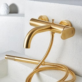Armando Vicario Slim Brushed Gold 5000100 - Μπαταρία λουτρού