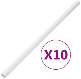 vidaXL Κανάλι Καλωδίων Ø30 χιλ. 10 μ. από PVC