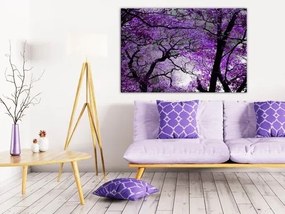 Πίνακας - Purple Afternoon (1 Part) Wide - 90x60