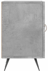 vidaXL Έπιπλο Τηλεόρασης Γκρι Σκυροδέματος 150x30x50 εκ. Επεξ. Ξύλο