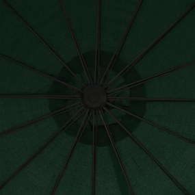 Ομπρέλα Κρεμαστή Πράσινη 3 μ. με Ιστό Αλουμινίου - Πράσινο