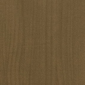 vidaXL Πλαίσιο Κρεβατιού Καφέ Μελί 120 x 200 εκ. Μασίφ Ξύλο Πεύκου