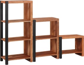 vidaXL Ράφι Βιβλίων 6 επιπέδων 3 τμχ. 50 x 30 x 110 εκ Καφέ