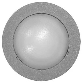 Adeleq Led Φωτιστικό Αλουμινίου Επίτοιχο Στρογγυλό 0.3W Ψυχρό Γκρι 3-973260