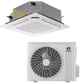 Κλιματιστικό Cluster Gree GUD100T1 + GUD100W1/NhA-S, 34000 BTU, 74 m2, A++, R-32, Λευκό