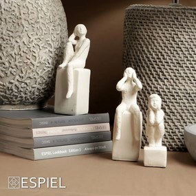 Βάζο γκρί κεραμικό 18,5x18,5x31,5cm