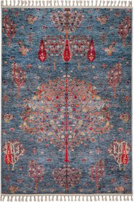 Χαλί Nomadian 5203 MLS Blue-Red Βιοκαρπέτ 180X280cm