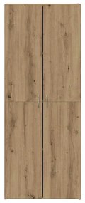 vidaXL Γραφείο Ντουλάπι με ράφι 2 pcs artisan δρυς 60 x 32 x 153