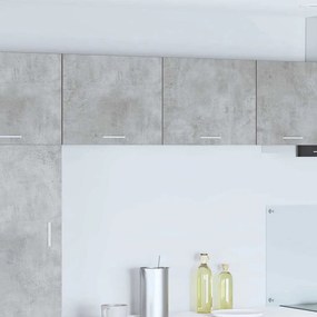 vidaXL Κρεμαστό ντουλάπι Σκυρόδεμα Γκρι και Λευκό 50 x 31 x 40 εκ.