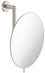 Καθρέπτης Μεγεθυντικός Επιτοίχιος Ø25 εκ. Μεγέθυνση x5 Brushed Nickel Sanco Mirrors MR-764-A73