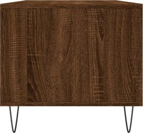 vidaXL Τραπεζάκι Σαλονιού Καφέ Δρυς 90x49x45 εκ. Επεξεργασμ. Ξύλο